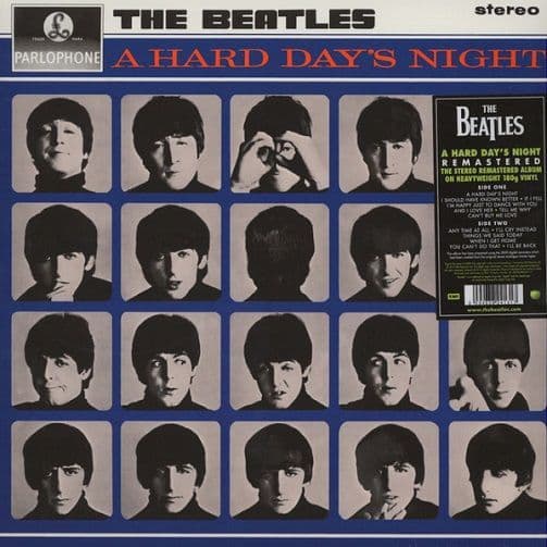 THE BEATLES A Hard Days Night Vinyl Record LP Parlophone 2012 Stereo 180g Heavyweight Remastered