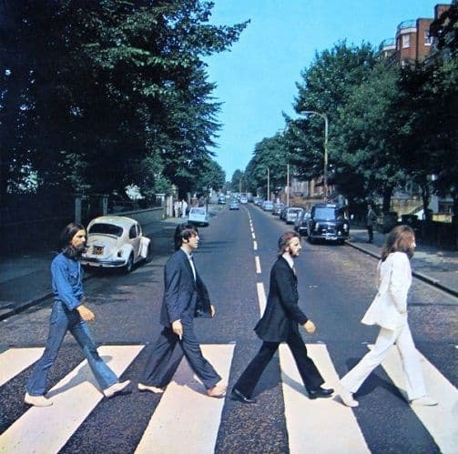THE BEATLES Abbey Road Vinyl Record LP Canadian Capitol
