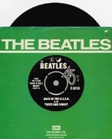 THE BEATLES Back In The U.S.S.R. Vinyl Record 7 Inch Parlophone 1976 R 6016 Green Sleeve Single 45