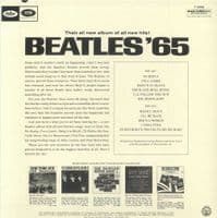 THE BEATLES Beatles '65 Vinyl Record LP Capitol 2024 Mono 180g Heavyweight Album Remaster Booklet