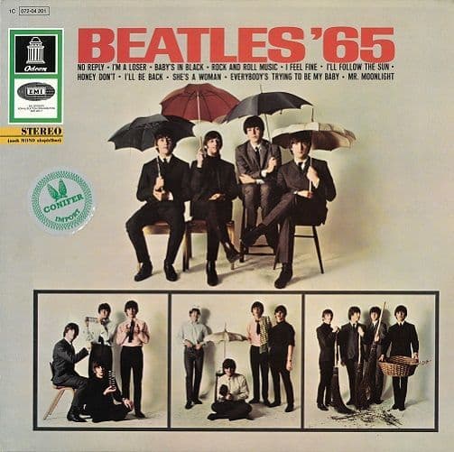 THE BEATLES Beatles '65 Vinyl Record LP German Odeon