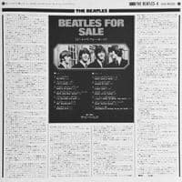 THE BEATLES Beatles For Sale Vinyl Record LP 1976 Rare Japanese EAS Series Matt Gatefold EAS-80553