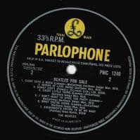 THE BEATLES Beatles For Sale Vinyl Record LP Parlophone 1964 Mono UK 1st Pressing 3N/3N PMC 1240