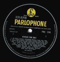 THE BEATLES Beatles For Sale Vinyl Record LP Parlophone 1964 Mono UK 1st Pressing KT 4N/3N 25 GPD