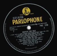 THE BEATLES Beatles For Sale Vinyl Record LP Parlophone 1964 Mono UK 1st Pressing KT 4N/3N 25 GPD