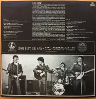 THE BEATLES Beatles For Sale Vinyl Record LP Parlophone 1964 UK Mono 1st Pressing 3N/4N RLL/1 RLH