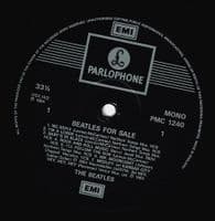 THE BEATLES Beatles For Sale Vinyl Record LP Parlophone 1988 UK Mono DMM PMC 1240 Metal Mastered