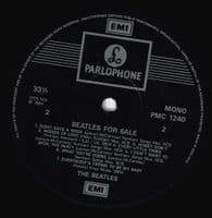 THE BEATLES Beatles For Sale Vinyl Record LP Parlophone 1988 UK Mono DMM PMC 1240 Metal Mastered