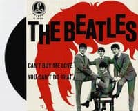 THE BEATLES Can't Buy Me Love Vinyl Record 7 Inch Parlophon 2019 Abbey Road Remastered Single New