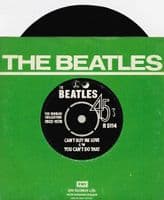 THE BEATLES Can't Buy Me Love Vinyl Record 7 Inch Parlophone 1976 UK Reissue Green Sleeve R 5114 Pop