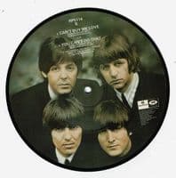 THE BEATLES Can't Buy Me Love Vinyl Record 7 Inch Parlophone 1984 Picture Disc Single Rare RP 5114