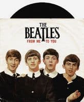 THE BEATLES From Me To You Vinyl Record 7 Inch Parlophone 1982 Picture Sleeve 45rpm EMI Reissue Rock