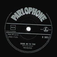 THE BEATLES From Me To You Vinyl Record 7 Inch Parlophone 2019 Abbey Road Remastered Single New