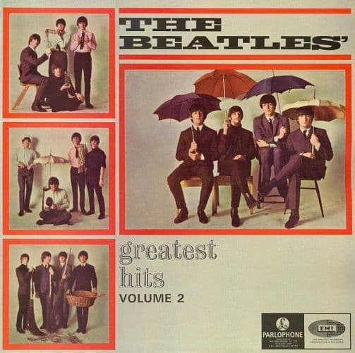 THE BEATLES Greatest Hits Volume 2 Vinyl Record LP Australian Parlophone