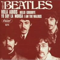 THE BEATLES Hello, Goodbye Vinyl Record 7 Inch Capitol 2019 Abbey Road Remastered Single Brand New
