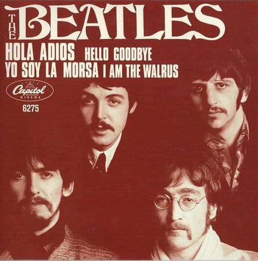 THE BEATLES Hello, Goodbye Vinyl Record 7 Inch Capitol 2019 Abbey Road Remastered Single Brand New