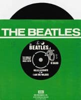 THE BEATLES Hello, Goodbye Vinyl Record 7 Inch Parlophone 1976 Green Sleeve Reissue 45 EMI R 5655 -1