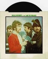 THE BEATLES Hello, Goodbye Vinyl Record 7 Inch Parlophone 1976 R 5655 EMI 45pm Single 4-Prong Label
