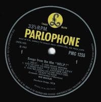 THE BEATLES Help! Vinyl Record LP Parlophone 1965 Mono Album 1st Pressing UK PMC 1255 Garrod Sleeve