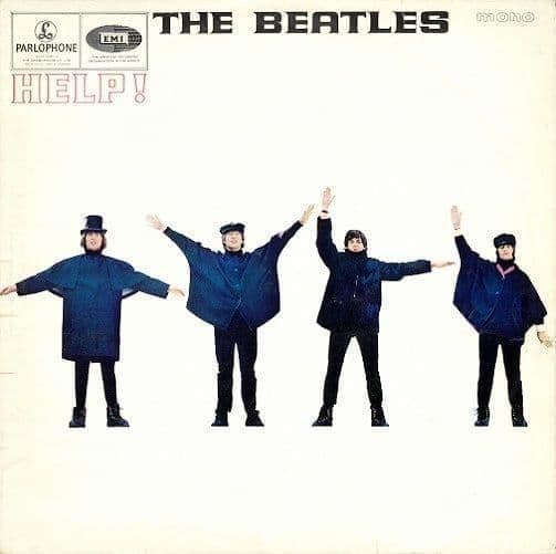 THE BEATLES Help Vinyl Record LP Parlophone 1965........
