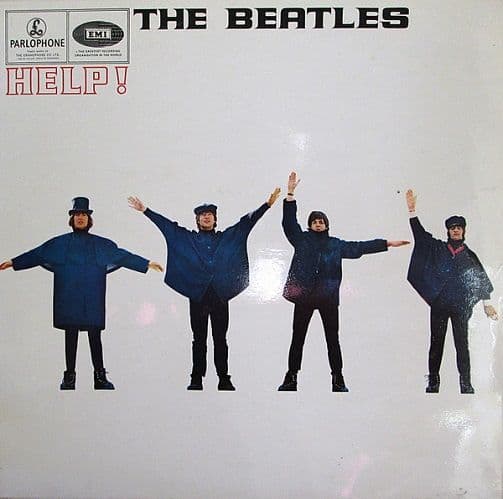 THE BEATLES Help Vinyl Record LP Parlophone 1970
