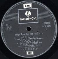 THE BEATLES Help! Vinyl Record LP Parlophone 1974 Rare French Export Stereo Album -2/-1 Matrix Pathé