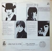 THE BEATLES Help! Vinyl Record LP Parlophone 1974 Rare French Export Stereo Album -2/-1 Matrix Pathé