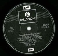 THE BEATLES Help! Vinyl Record LP Parlophone 1984 UK Stereo Album All Rights Rim Text -4/-4 HTM Rock
