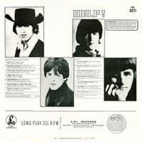 THE BEATLES Help! Vinyl Record LP Parlophone 1984 UK Stereo Album All Rights Rim Text -4/-4 HTM Rock