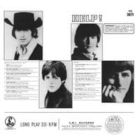 THE BEATLES Help! Vinyl Record LP Parlophone 2012 EU 180g Heavyweight Remastered Stereo Sleeve Album