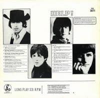 THE BEATLES Help! Vinyl Record LP Singapore Parlophone 1978 Stereo Rare Black/Yellow Label -1/-1 Pop