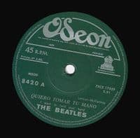 THE BEATLES I Want To Hold Your Hand Vinyl Record 7 Inch Odeon 2019 Abbey Road Remastered Brand New