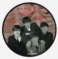 THE BEATLES I Want To Hold Your Hand Vinyl Record 7 Inch Parlophone 1983 Picture Disc RP 5084 Ltd