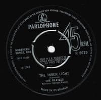 THE BEATLES Lady Madonna Vinyl Record 7 Inch Parlophone 1968 R 5675 4-Prong Label Original Single 45