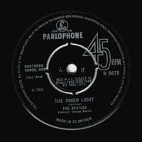THE BEATLES Lady Madonna Vinyl Record 7 Inch Parlophone 1968 Single Company Sleeve R 5675 KT 45rpm