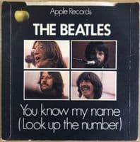 THE BEATLES Let It Be Vinyl Record 7 Inch Apple 1970 Original UK 1st Pressing Solid Centre R 5833