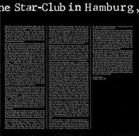 THE BEATLES Live! At The Star-Club In Hamburg, Germany; 1962 Vinyl Record LP German Bellaphon 1977