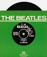 THE BEATLES Love Me Do Vinyl Record 7 Inch Parlophone 1976 Green Sleeve 45rpm Single Reissue Series