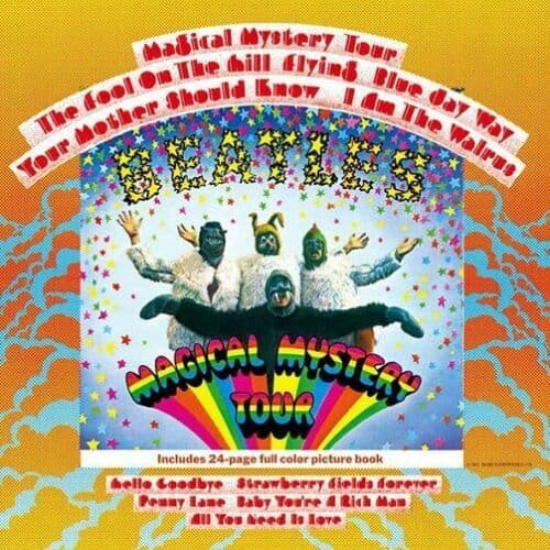 THE BEATLES Magical Mystery Tour Vinyl Record LP Parlophone 1991