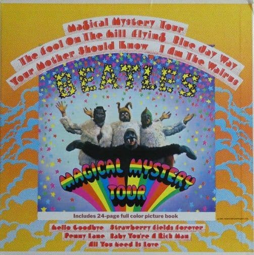 THE BEATLES Magical Mystery Tour Vinyl Record LP US Apple 1975 SMAL-2835 Los Angeles Stereo Pressing