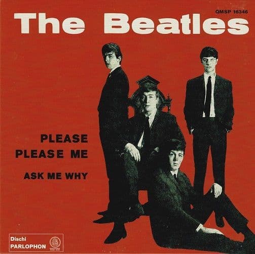 THE BEATLES Please Please Me Vinyl Record 7 Inch Parlophon 2019