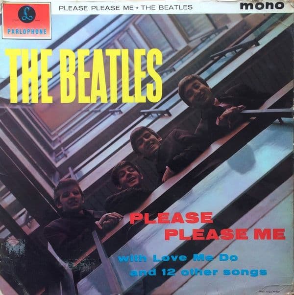 THE BEATLES Please Please Me Vinyl Record LP Parlophone 1963 1N/1N Matrix 1 AD/4 MP