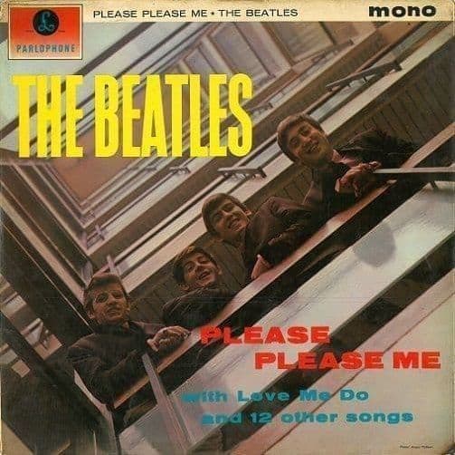 THE BEATLES Please Please Me Vinyl Record LP Parlophone 1963.......