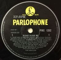 THE BEATLES Please Please Me Vinyl Record LP Parlophone 1963............
