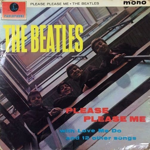 THE BEATLES Please Please Me Vinyl Record LP Parlophone 1963............