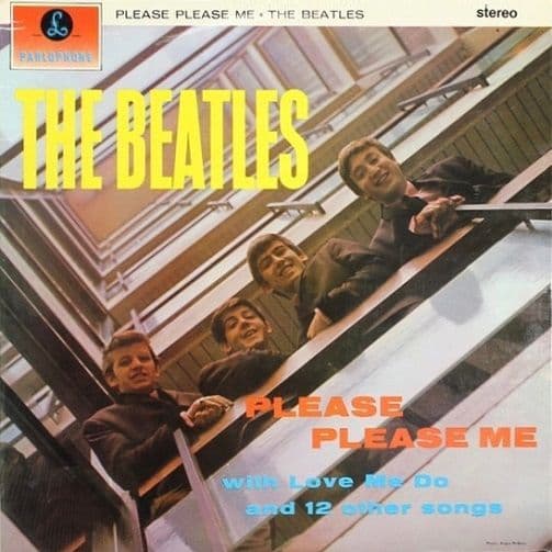 THE BEATLES Please Please Me Vinyl Record LP Parlophone 1969