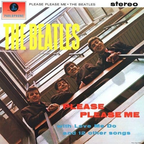THE BEATLES Please Please Me Vinyl Record LP Parlophone 2016