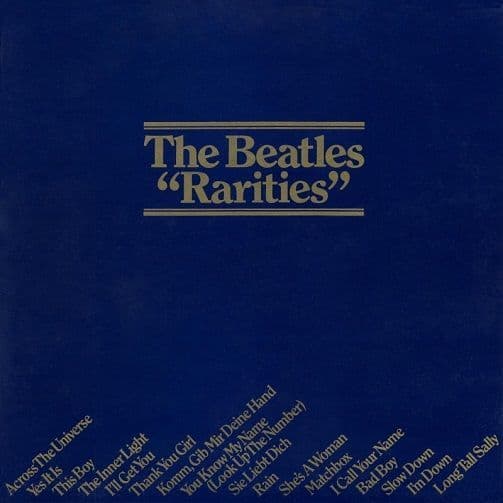 THE BEATLES Rarities Vinyl Record LP Parlophone 1979