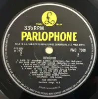 THE BEATLES Revolver Vinyl Record LP Parlophone 1966 UK Mono Original -2/-3 RHT/RGR