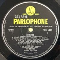 THE BEATLES Revolver Vinyl Record LP Parlophone 1966..